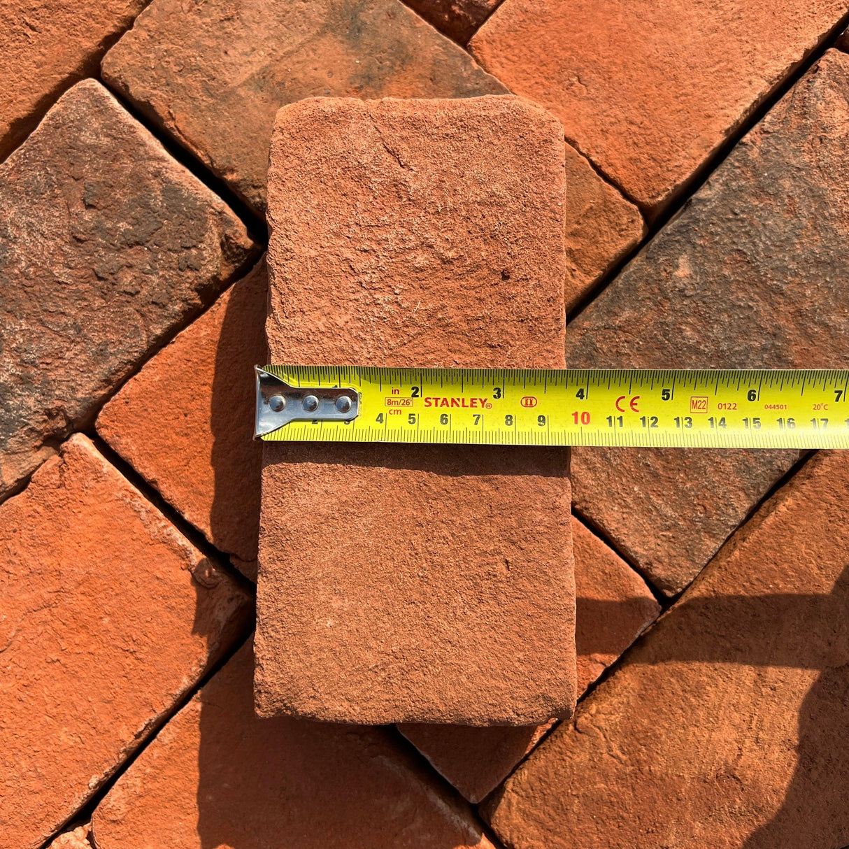 Weathered Clay Paving Brick - Type 3 - Reclaimed Brick Company