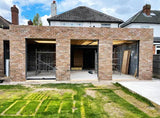 House Extension Using Reclaimed Grey Imperial Bricks, Liverpool - Reclaimed Brick Company