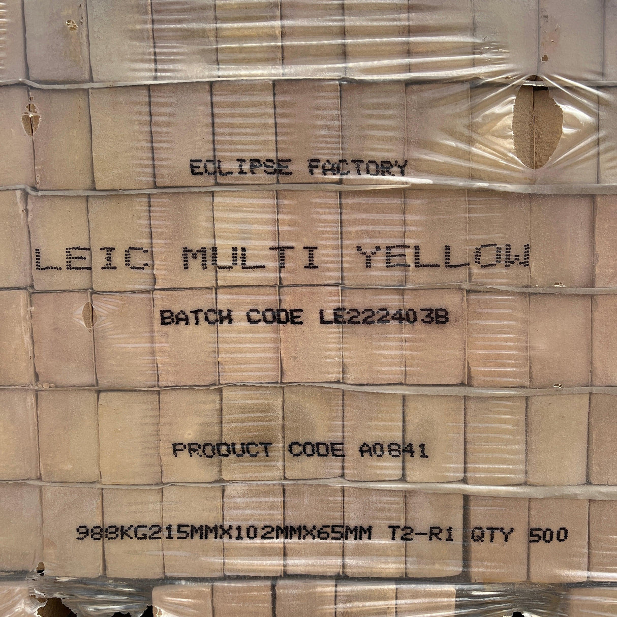 Ibstock Leicester Multi Yellow Bricks - Reclaimed Brick Company