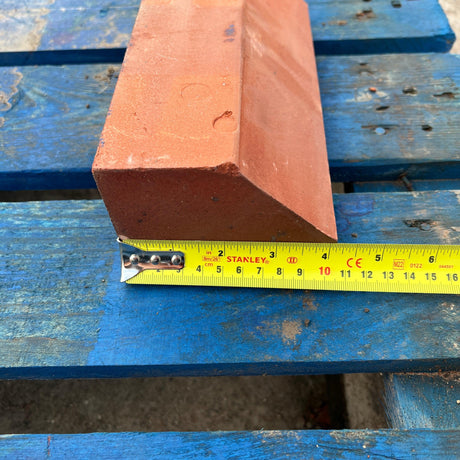 Imperial Red Stretcher Plinth Brick - New - Reclaimed Brick Company