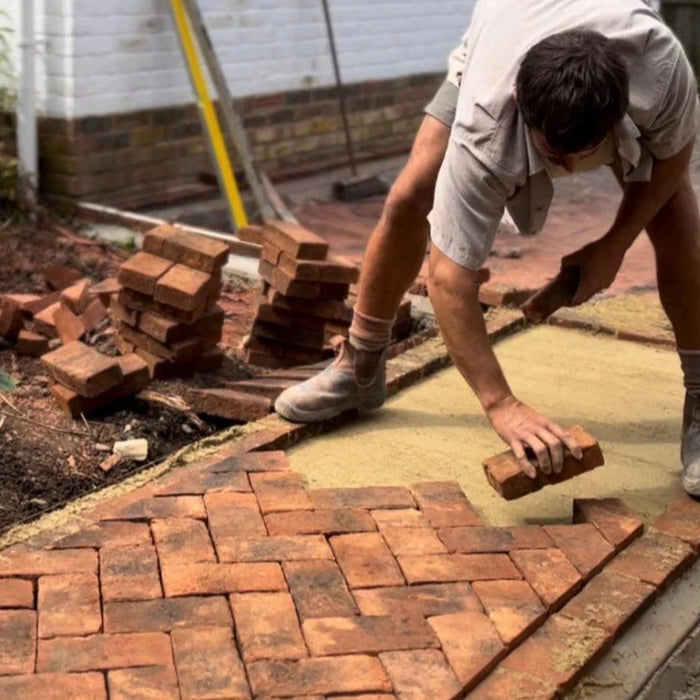 installation_of_reclaimed_Handmade_Clay_Paving_Bricks