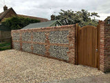 Knapped Flint Stone Walling