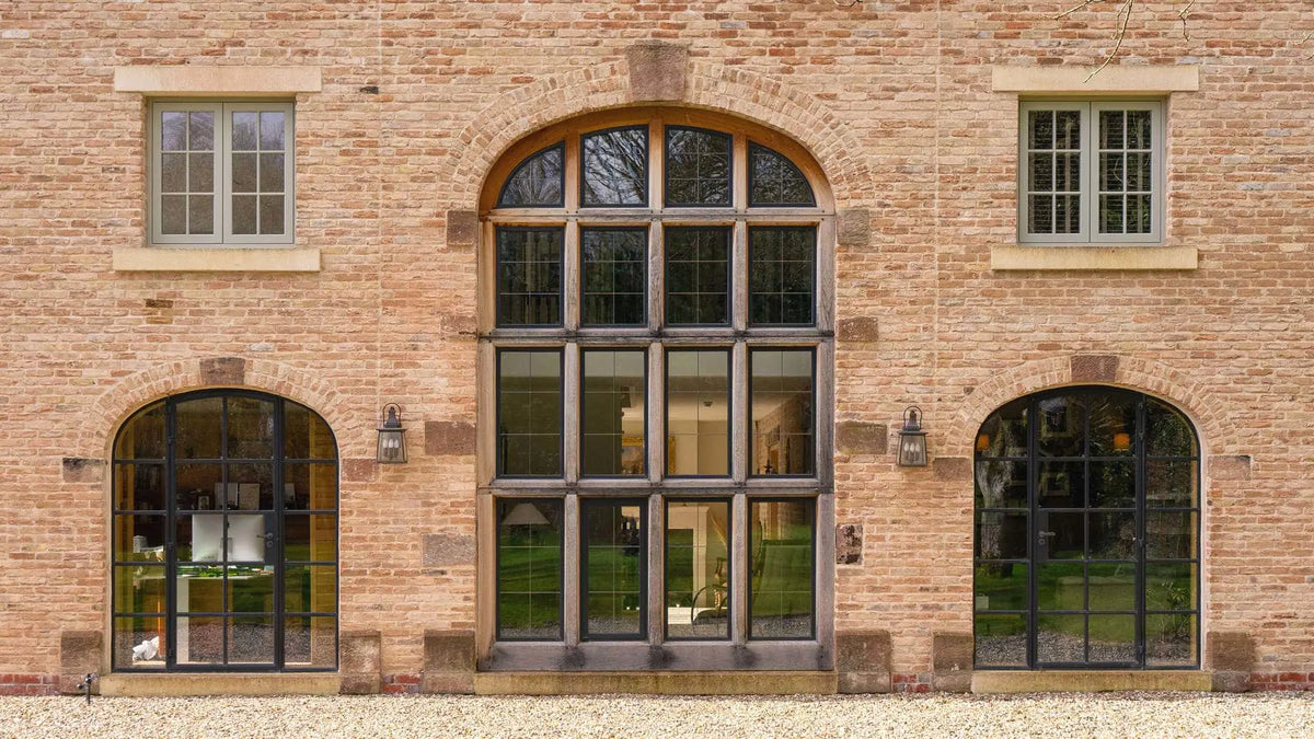 Large House Building with Reclaimed Bricks in Cotswolds