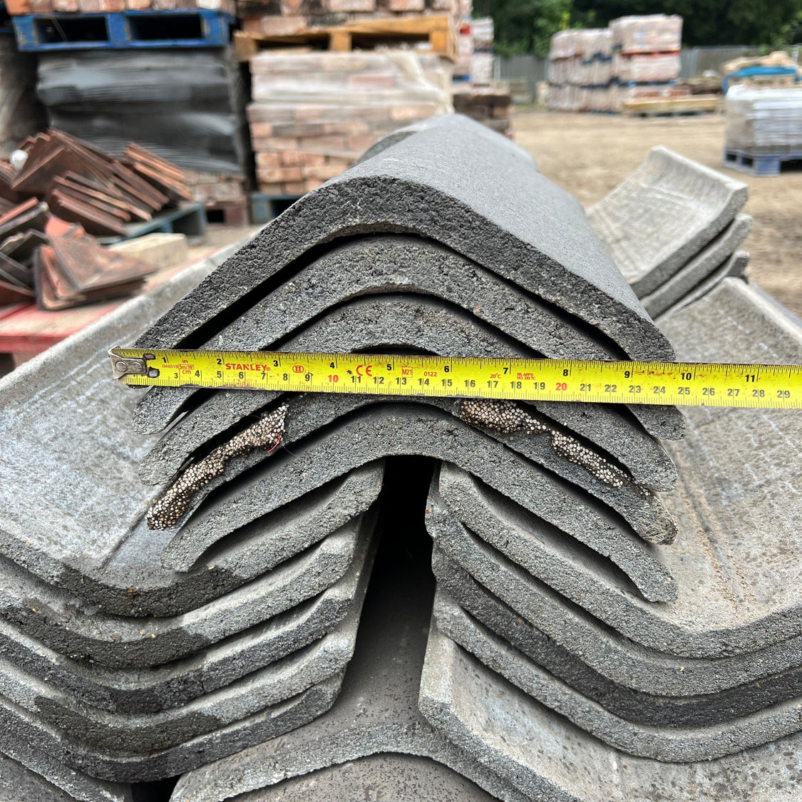 Marley Modern Blue Roof Ridge Tiles - Job Lot | Roof Tiles – Reclaimed ...