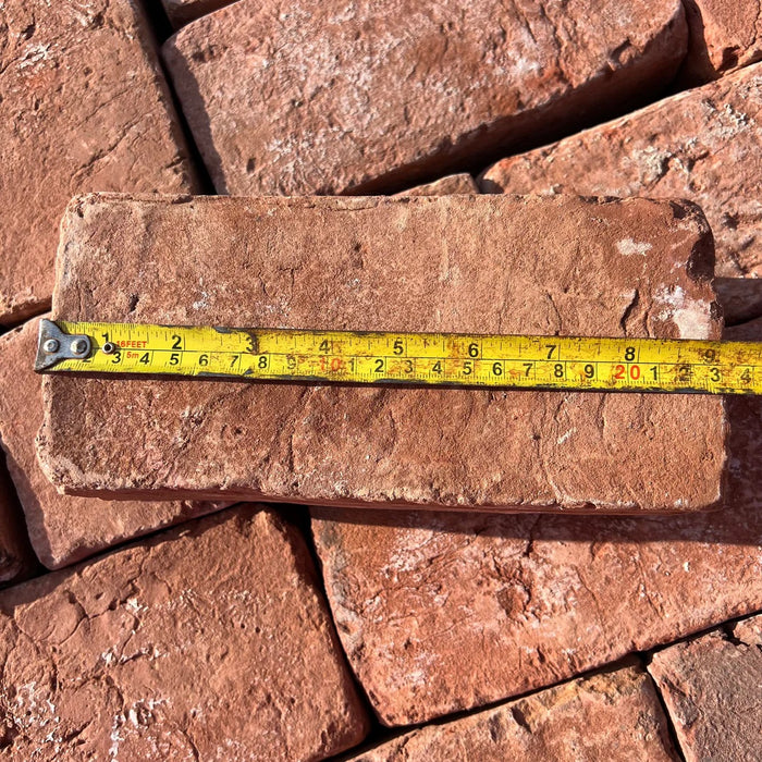 Measuring brick slip size