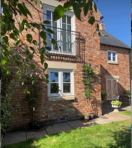 New Build Home Built with Reclaimed Wirecut Bricks - Cirencester, England - Reclaimed Brick Company