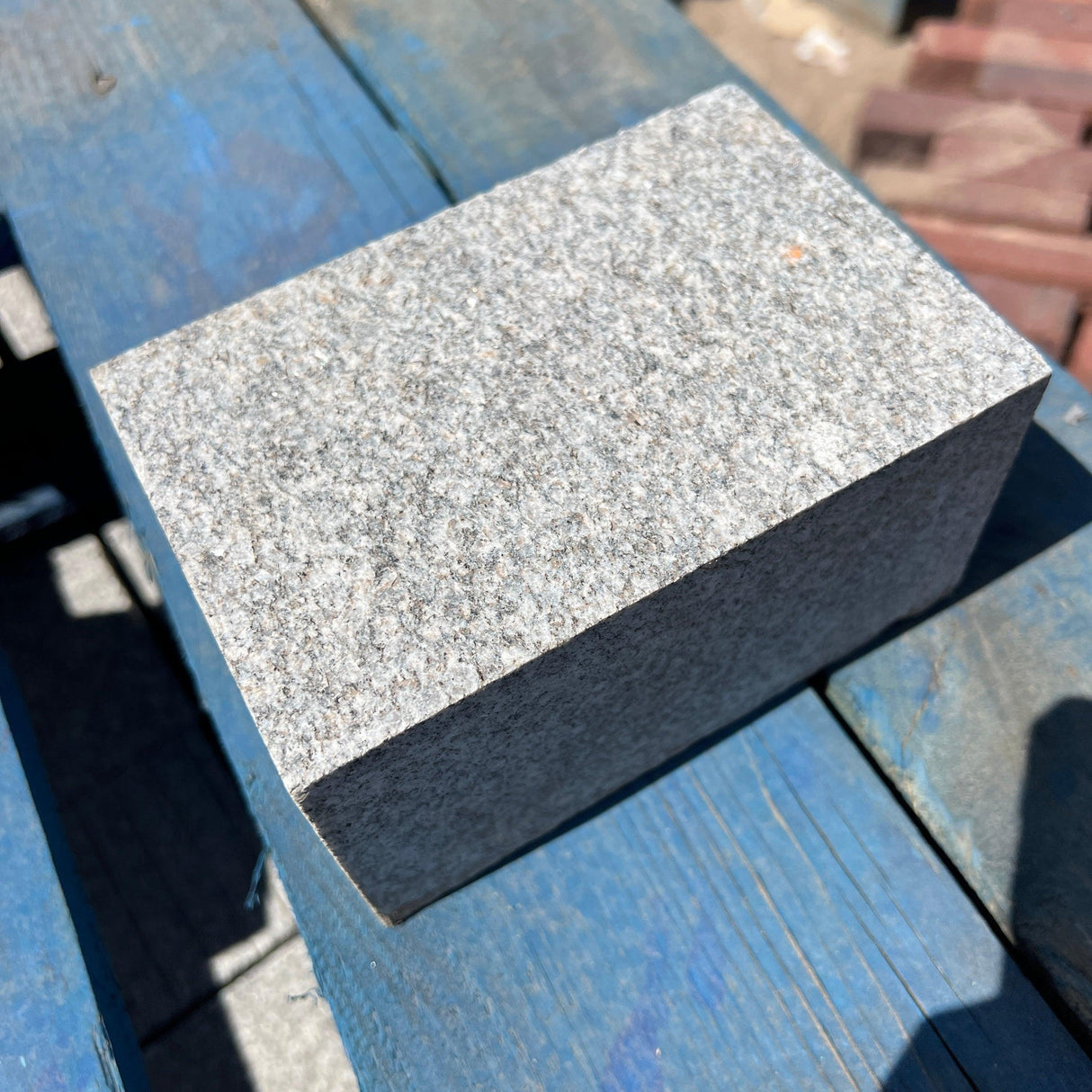 New Flamed Silver Granite Paving Setts / Cobble - Reclaimed Brick Company