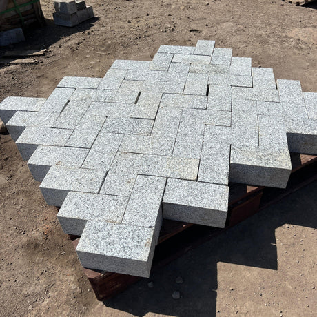 New Granite Paving Cobble - Reclaimed Brick Company