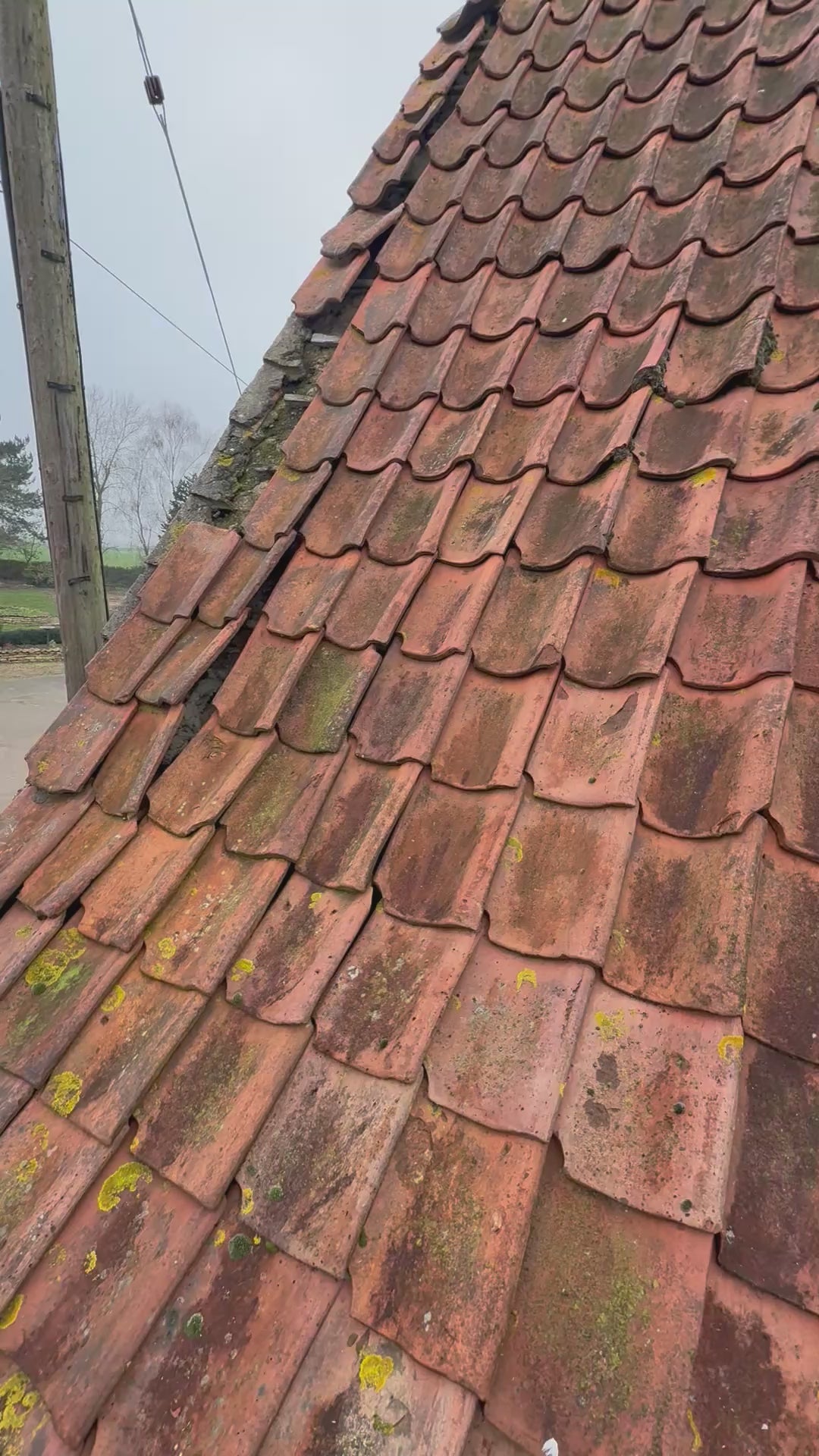 Reclaimed Handmade Clay Pantiles
