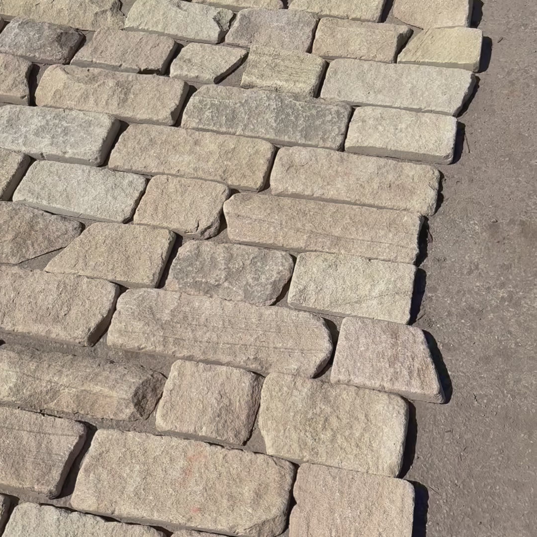 Britannia Buff Natural Stone Cladding - Per SQM