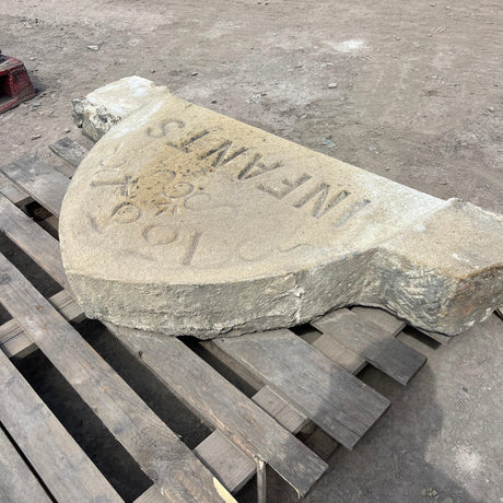 Reclaimed 1884 Infants School Date Stone