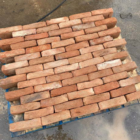 Reclaimed 2 1/4 inch Georgian Handmade Brick | Pack of 450 Bricks - Reclaimed Brick Company