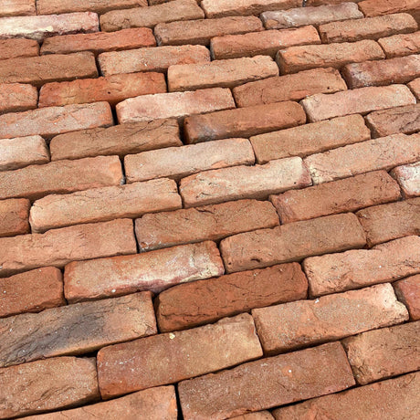 Reclaimed 2 1/4 inch Georgian Handmade Brick | Pack of 450 Bricks - Reclaimed Brick Company