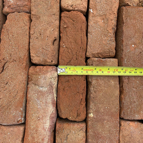 Reclaimed 2 1/4 inch Georgian Handmade Brick | Pack of 450 Bricks - Reclaimed Brick Company