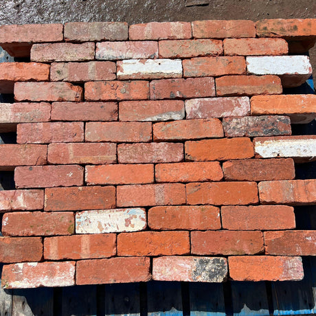 Reclaimed 2 3/4" / 70mm Burton Pressed Brick | Pack of 250 Bricks | Free Delivery - Reclaimed Brick Company