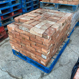 Reclaimed 2 3/4” (70mm) Wirecut Imperial Bricks | Pack of 250 Bricks - Reclaimed Brick Company