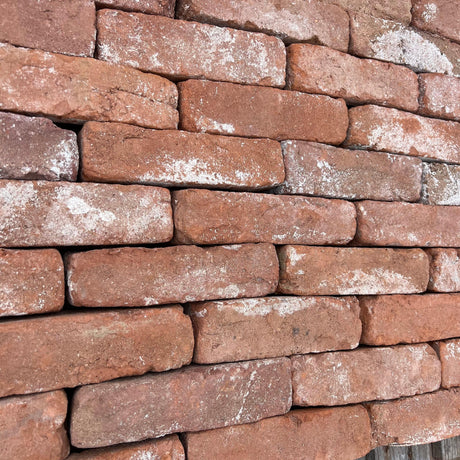 Reclaimed 2 3/8 inch Antique Handmade Brick | Pack of 544 Bricks | Free Delivery - Reclaimed Brick Company