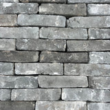 Reclaimed 2 3/8 inch Handmade Grey Brick | Pack of 400 Bricks | Free Delivery - Reclaimed Brick Company