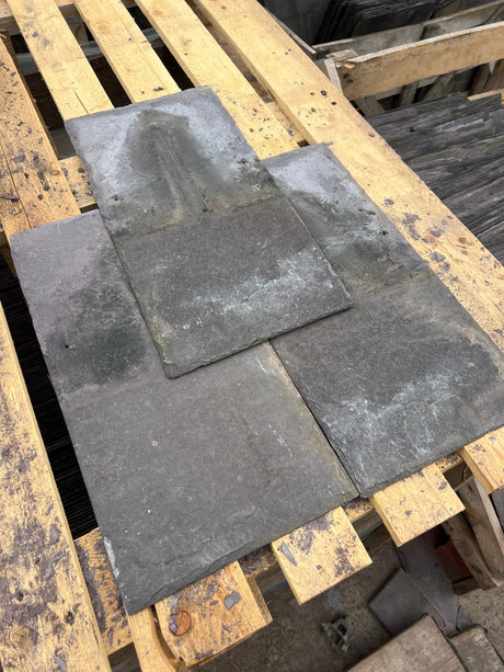 Reclaimed 20 inch x 10 inch Welsh Roofing Slate - Reclaimed Brick Company