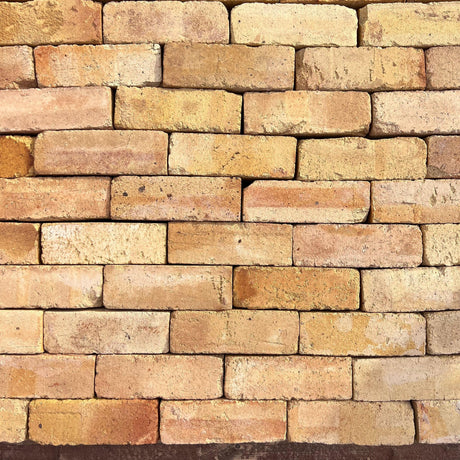 Reclaimed 3” Yellow Blend Imperial Bricks | Pack of 250 Bricks | Free Delivery - Reclaimed Brick Company