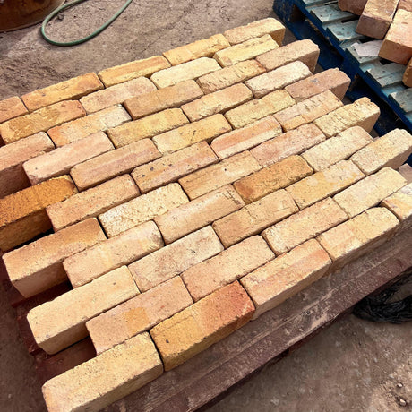 Reclaimed 3” Yellow Blend Imperial Bricks | Pack of 250 Bricks | Free Delivery - Reclaimed Brick Company