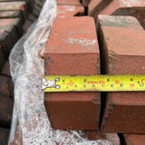 Reclaimed 65mm Red Cant Half Brick - Reclaimed Brick Company