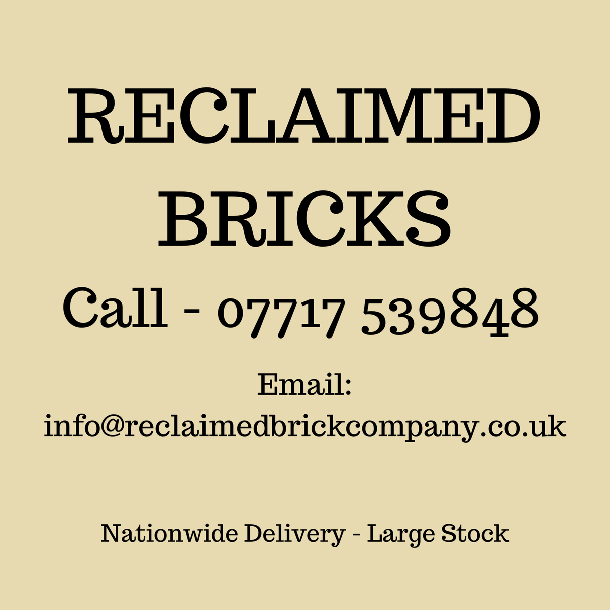 80mm Accrington Reclaimed Bricks | Pack of 250 Bricks - Reclaimed Brick Company