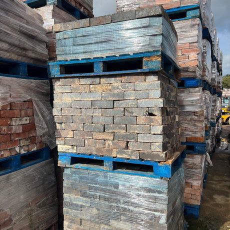 Reclaimed 75mm Staffordshire Blue Engineering Brick - Reclaimed Brick Company