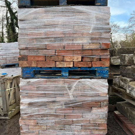 Reclaimed 80mm Common Blend Brick | Pack of 250 Bricks | Free Delivery - Reclaimed Brick Company