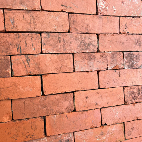 Reclaimed Accrington Red Imperial Facing Brick | Pack of 250 Bricks | Free Delivery - Reclaimed Brick Company