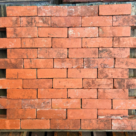 Reclaimed Accrington Red Imperial Facing Brick | Pack of 250 Bricks | Free Delivery - Reclaimed Brick Company