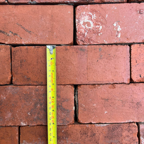 Reclaimed Accrington Red Imperial Facing Brick | Pack of 250 Bricks | Free Delivery - Reclaimed Brick Company