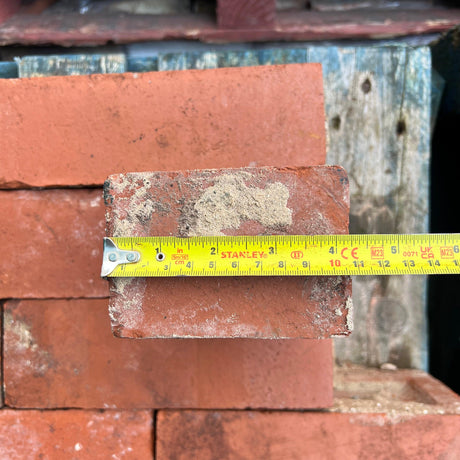 Reclaimed Accrington Red Imperial Facing Brick | Pack of 250 Bricks | Free Delivery - Reclaimed Brick Company