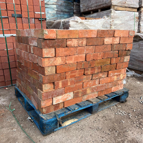 Reclaimed Baldwin Pressed Bricks | Pack of 250 Bricks | Free Delivery - Reclaimed Brick Company