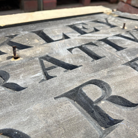 Reclaimed ‘Blackley Co-Operative Store A.D. 1862’ Gregorian Date Stone / Plaque - Reclaimed Brick Company