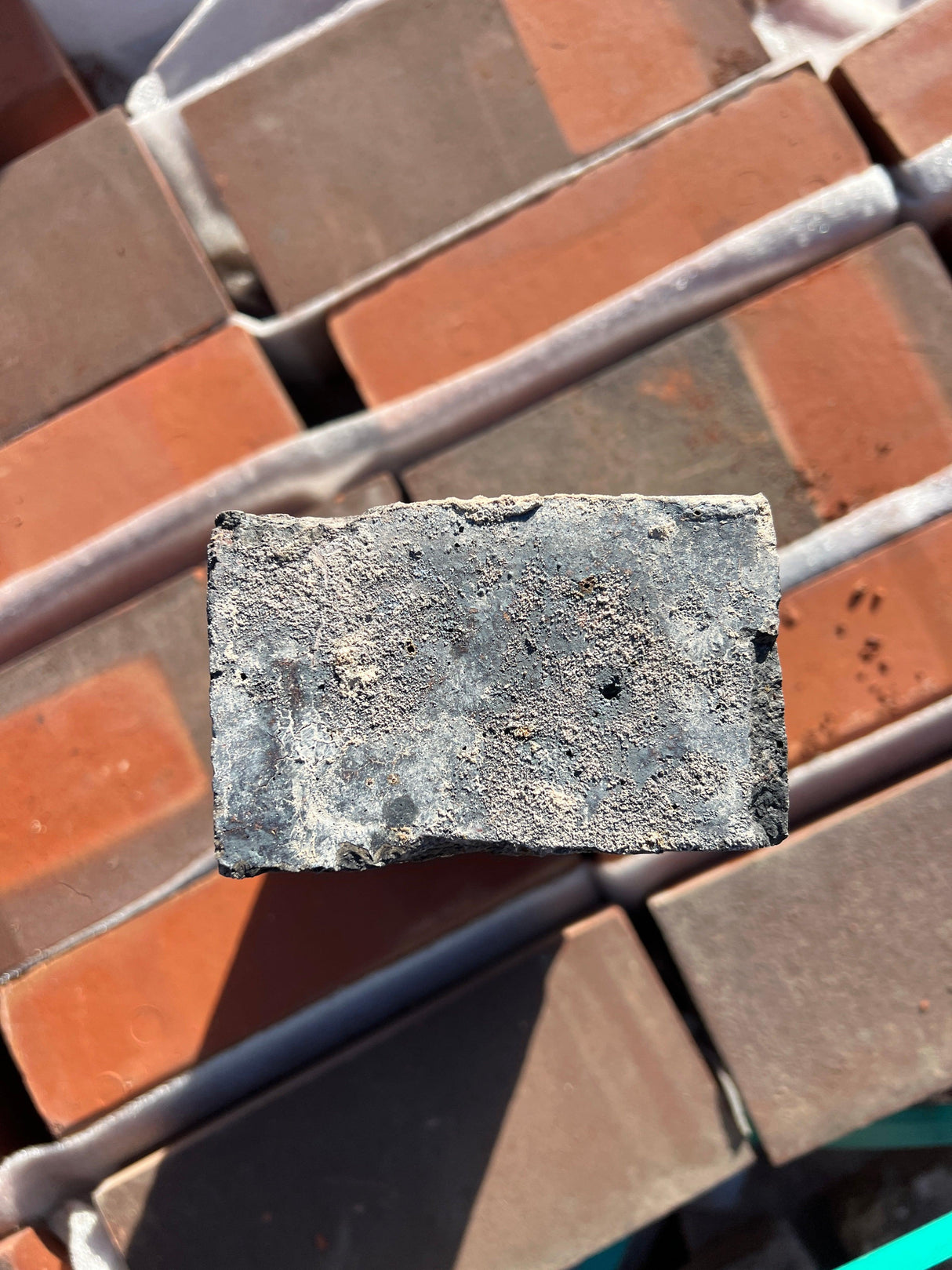 Reclaimed Blue Header Bricks - Reclaimed Brick Company