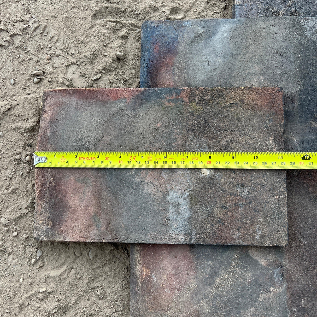 Reclaimed 11" x 7" Brindle Clay Roof Tiles - Reclaimed Brick Company