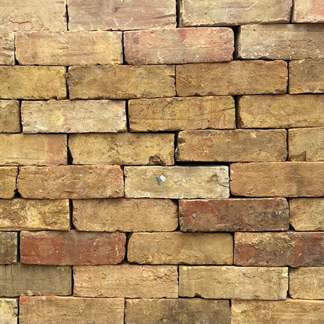 Reclaimed Cambridge Yellow Multi Gault Handmade Bricks | Pack of 250 Bricks | Free Delivery - Reclaimed Brick Company