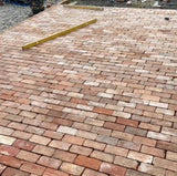 Reclaimed Clay Paving Brick Patio, Maidstone, Kent - Reclaimed Brick Company