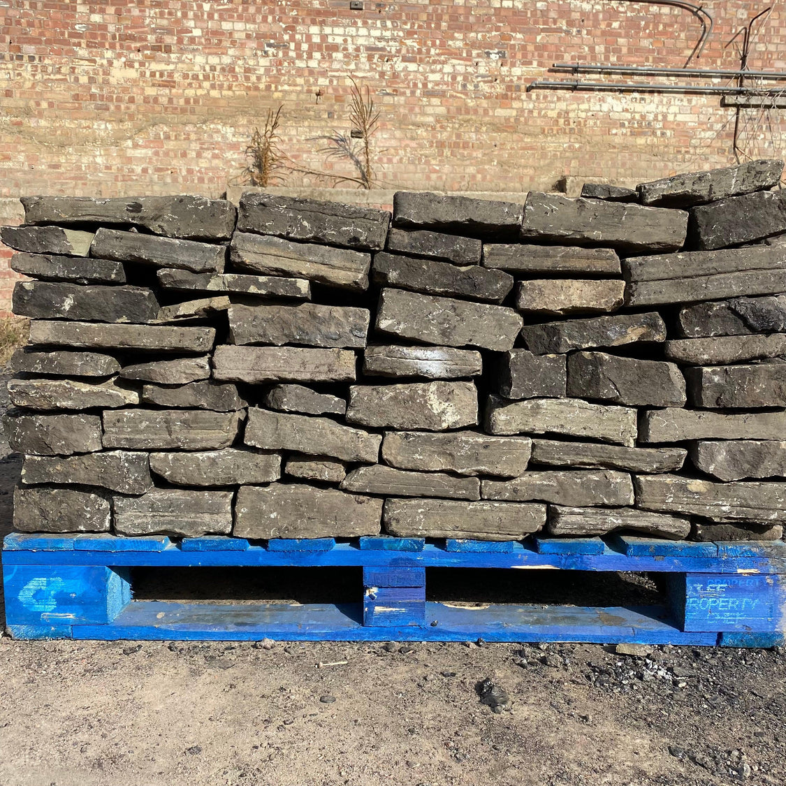 Reclaimed Cobble Split Dry Stone Walling - Per Bag – Reclaimed Brick ...