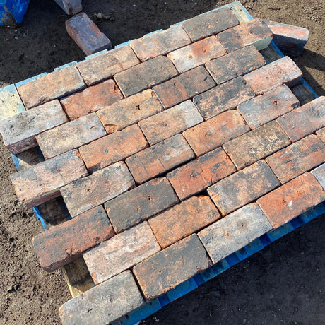 Reclaimed Common Blend Paving Bricks | Pack of 250 Bricks - Reclaimed Brick Company