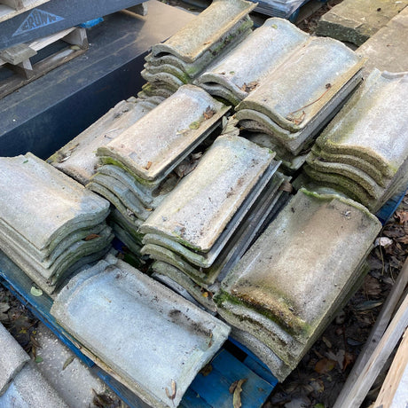 Reclaimed Concrete Pan Tiles - (Job Lot) - Reclaimed Brick Company