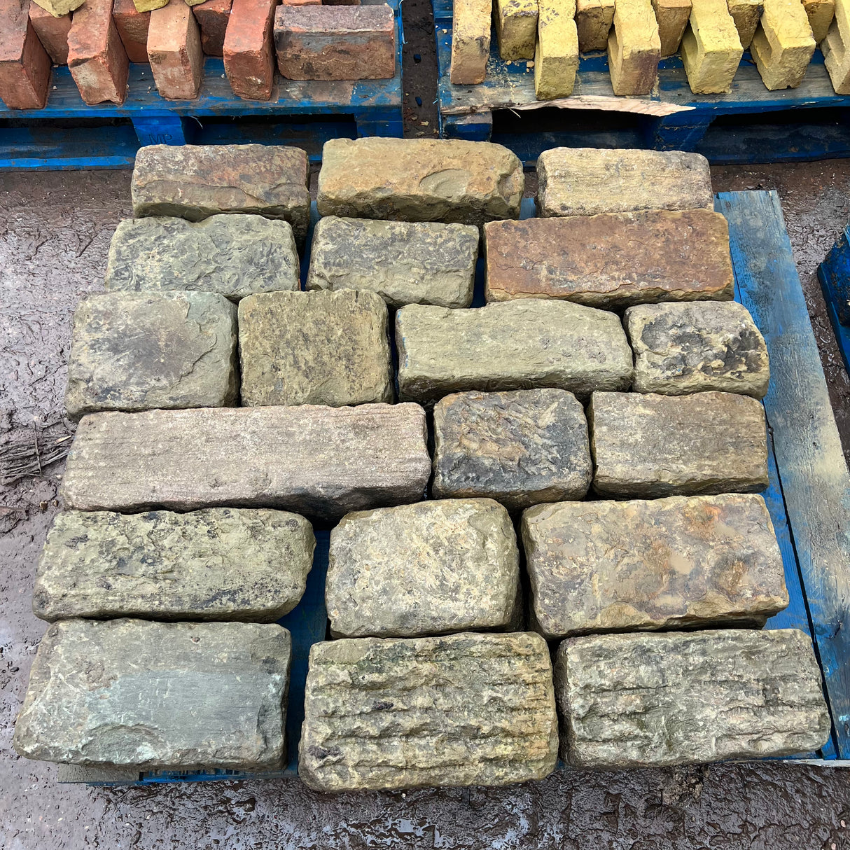 Reclaimed Derbyshire Building Stone - 6” Backed Off - Reclaimed Brick Company