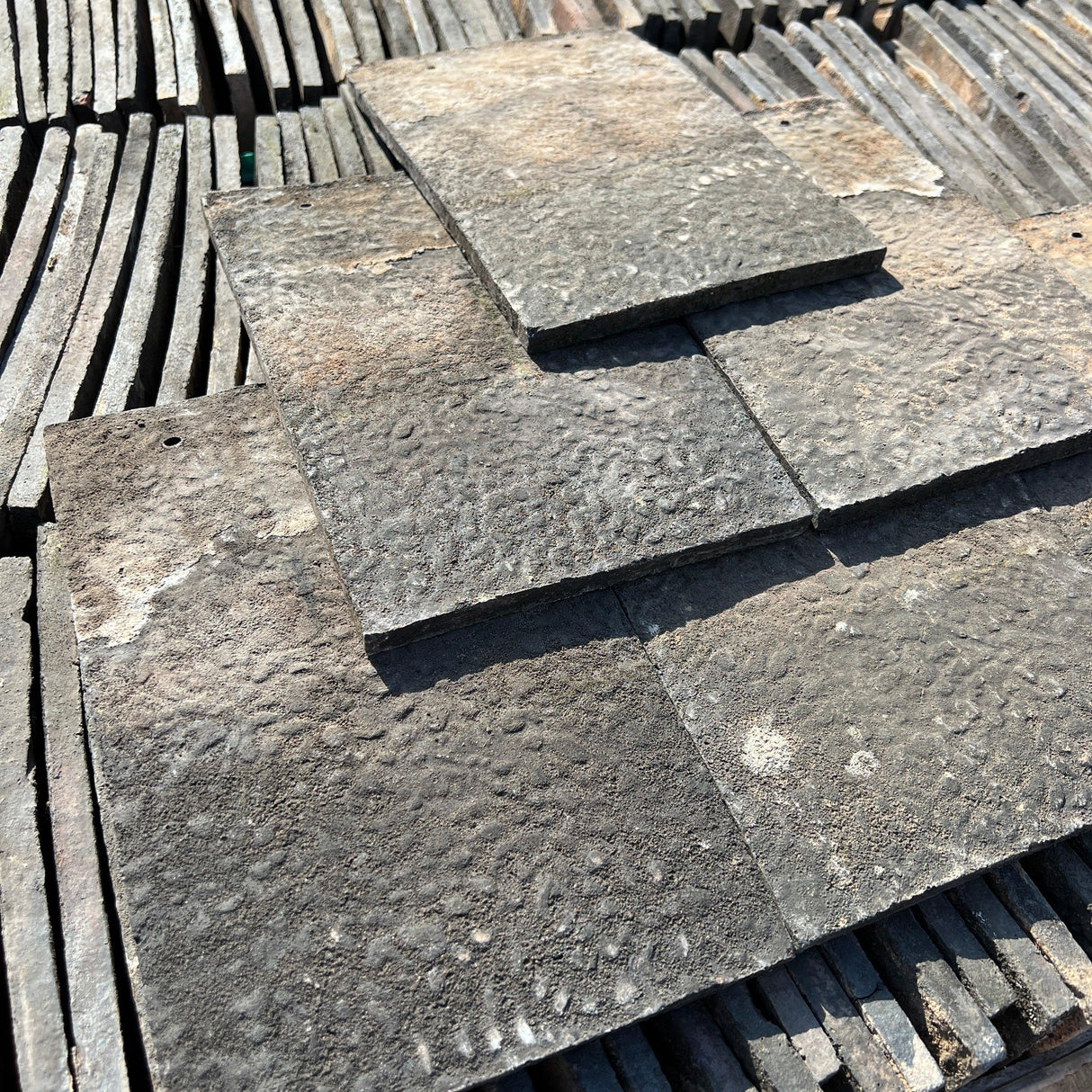 Reclaimed Dimples Clay Roof Tiles - Reclaimed Brick Company