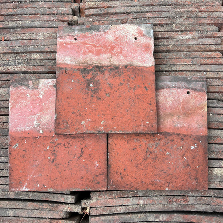 Reclaimed Dreadnought Red Eave Tiles - Reclaimed Brick Company