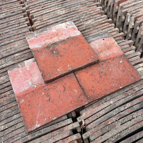 Dreadnought Red Eave Tiles - Reclaimed Brick Company