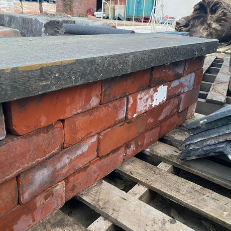 Reclaimed Flat Stone Coping - Job Lot - Reclaimed Brick Company