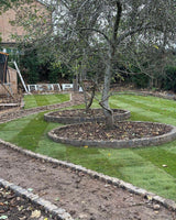 Reclaimed Granite Cobble Driveway and Garden, Surrey - Reclaimed Brick Company