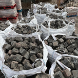 Reclaimed Granite Stone 4” x 4" Cube Cobbles / Setts - Reclaimed Brick Company