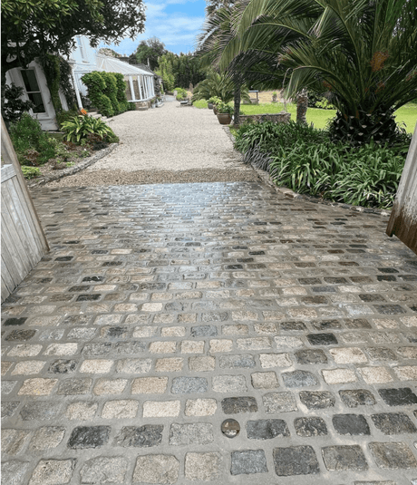 Reclaimed Granite Stone 4” x 4" Cube Cobbles / Setts - Reclaimed Brick Company